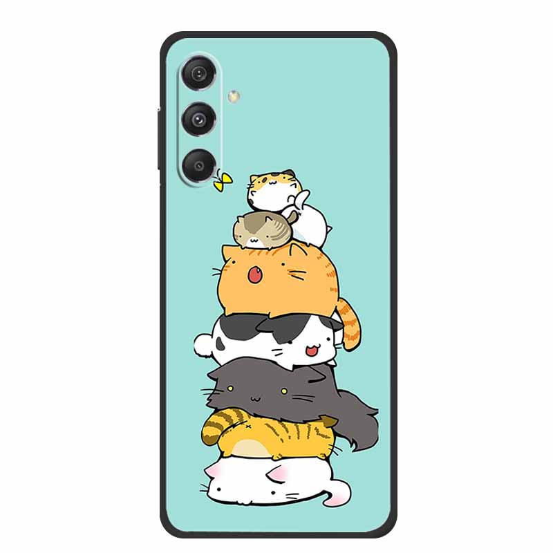 For Samsung A16 5G Phone Case Cover Lion Wolf Tiger Black Silicone Soft Back Cover Cases For Samsung Galaxy A16 Case A 16 Coque