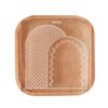 Various Styles Arch Leaf Round Plastic Mold Vegetable Fudges Candy Mold Chocolate Cookie French Dessert Cake Decorations