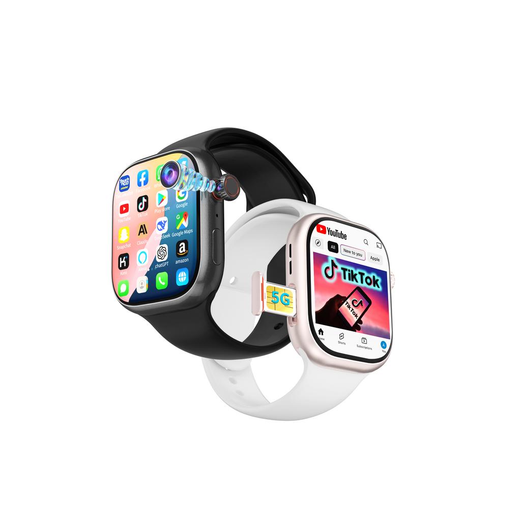 Source Factory 5G 4G Smartwatch Ultra Thin Business Sports TFT Display 2.02INCH HD Camera IP67 Waterproof Magnetic Answer Calls