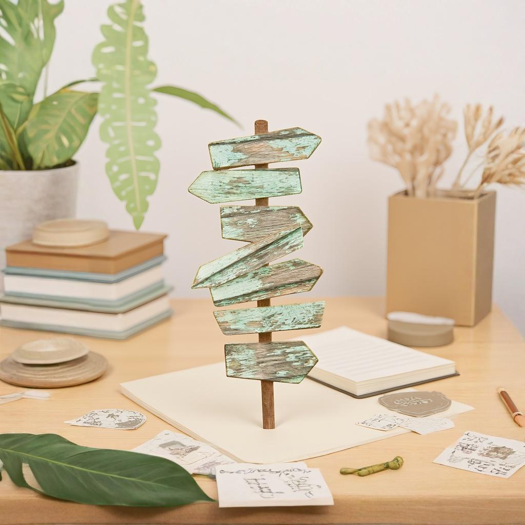 Fence Die Cuts for Card Making, Direction Sign Carbon Steel Cutting Dies, Arrow Signs Metal Die Cutting Mold, Scrapbooking Dies dies