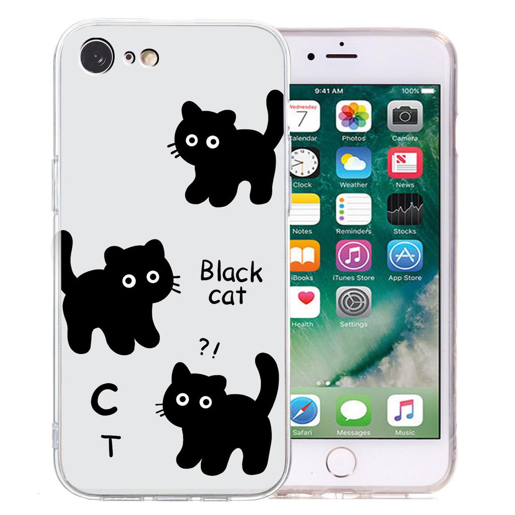 For iPhone 7/8/SE (2020)/SE (2022) Case Printed Pattern TPU Phone Back Cover