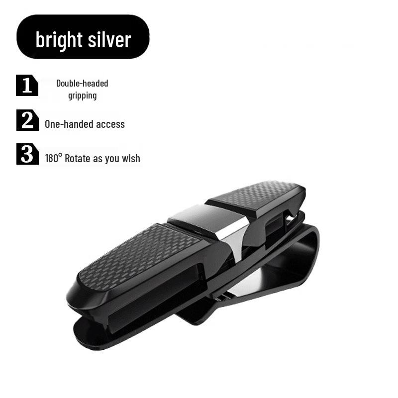 

Universal Car Visor Sunglasses Holder - Multifunctional Clip for Glasses