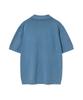 WACKY WILLY Vintage Washed Collared Knit Blue
