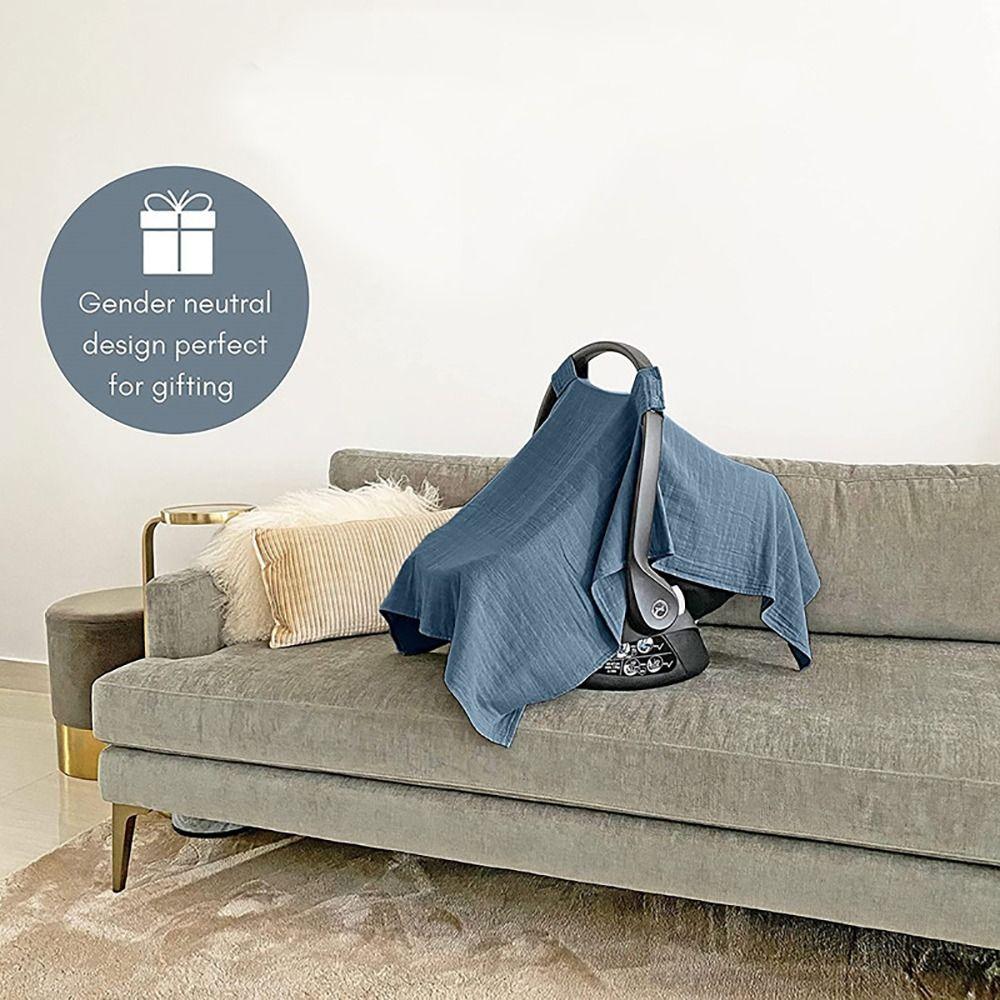 Breathable Canopy Cover Lightweight Baby Canopy Covers Replacement Breastfeeding Covers