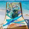 Lynae WuWa Game Towel Sports Quick Dry Travel Camping Gear Sandproof Soft Light Large Beach Towel