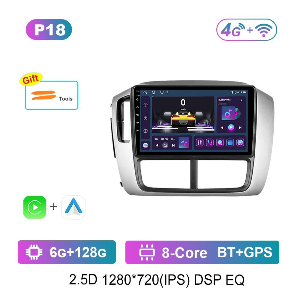 Android Car Radio Multimedia Video Player 9 '' for Honda Pilot 1 2005 - 2008 Cooling Fan Intelligence Bluetooth 4G DSP Stereo