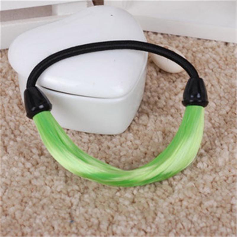 2 Pezzi Parrucche Sintetiche Elastici per Capelli Accessori per Capelli Accessori per Coda di Cavallo