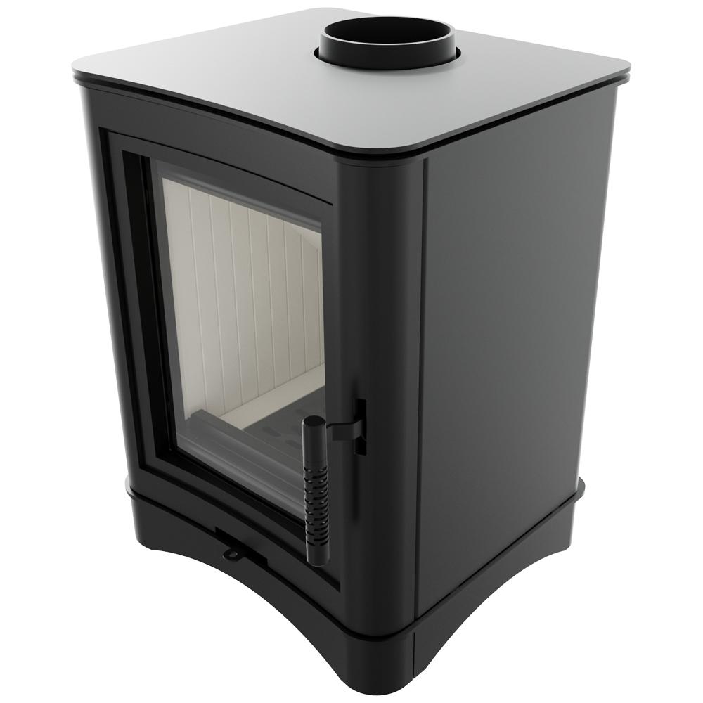 Wood Burning Steel Stove KRATKI K5 Ø 150 7 kW