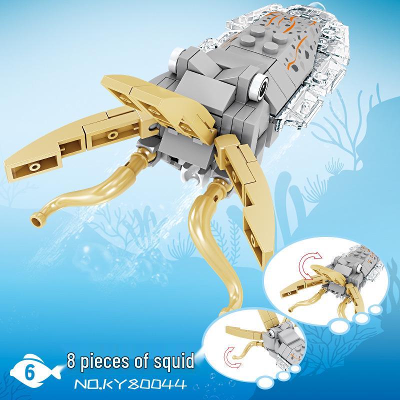 Kaizhi Ocean World Building Blocks: DIY Educational Toys for Kids