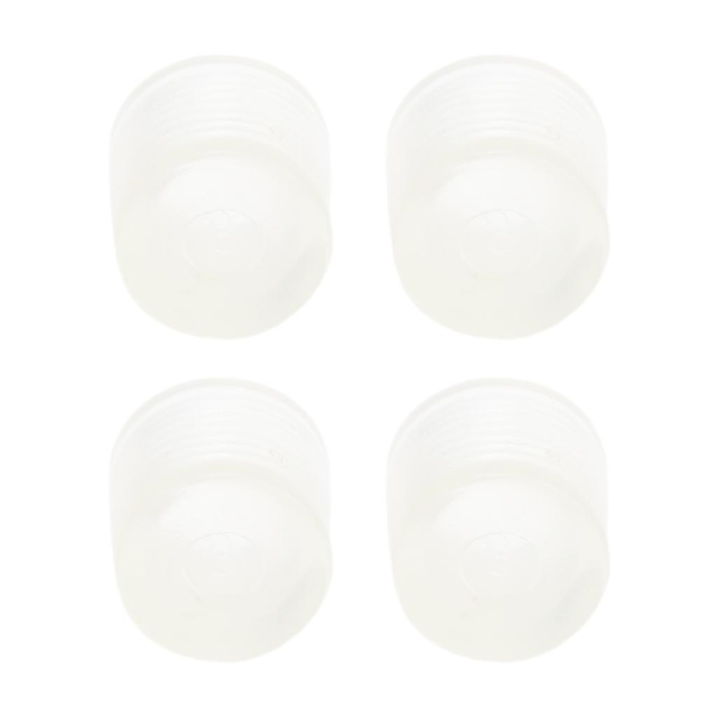 4Pcs Sewing Machine Plastic Cushion Feet Pads Fit for Singer Non Slip Bed Vibration Reduction