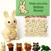 3D Animals Button Highland Cow Craft Kit Plastic Pre-Cut DIY Highland Cow Craft Kit  Indoor Decor