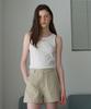 Button Pocket Button Shorts (Khaki)