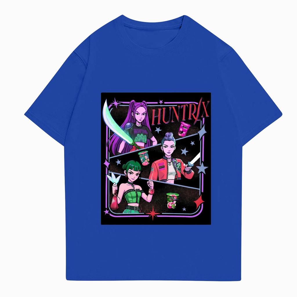 Kid's Anime Printed Short Sleeved T-shirt