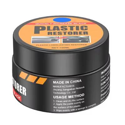 50/100ml Plastic Restorer Refurbish Agent Car Plastic Plating Refurbishing Agent Coating Agent Vehicle Polishing Coating
