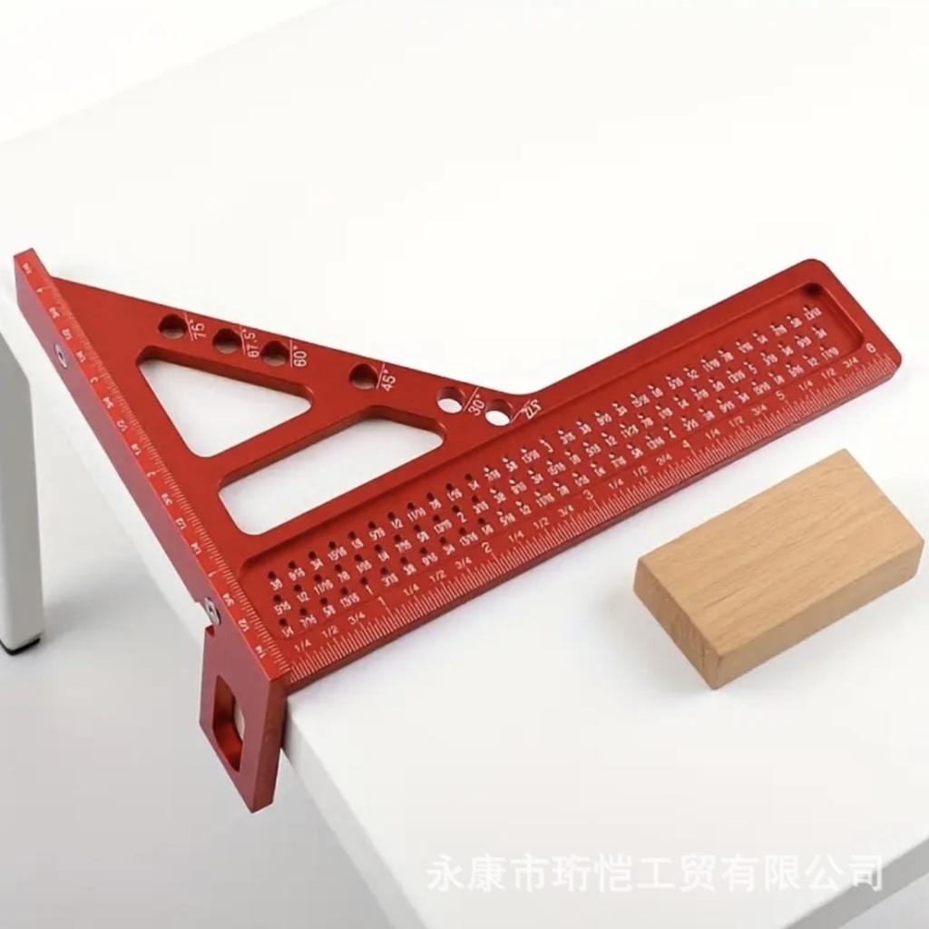 Woodworking Right-angle Ruler Aluminum Alloy