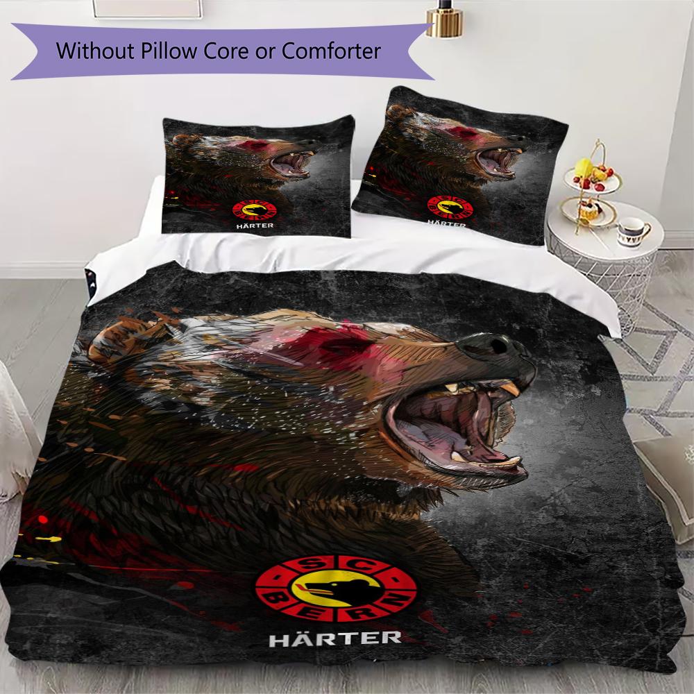 SC Bern Hockey Team Pattern Bedding