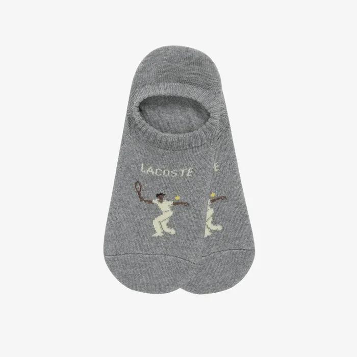 Women's Tennis Graphic No Show Socks RA199E-56G CCA