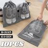 Non-Woven Shoe Storage Bags Portable Travel Shoe Dust Bags Organizer Pouch Packing Bag for Shoes Storage Organizers