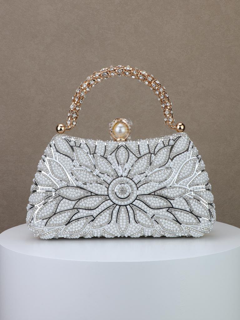 Dinner Bag Ladies Rhinestone Clutch Bag Evening Bag Fashion Handbag Party Bag Banquet Bag
