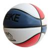 Children's High Bounce Rubber Basketball, Size 4 & 5, Blue, Designed for Kindergarten & Primary School Students.