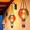 Solar Hot Air Balloon Hanging Lantern Waterproof Night Light for Garden Patio & Bistro Auto On/Off Warm Glow Energy-Saving Outdoor Decor for Yard &