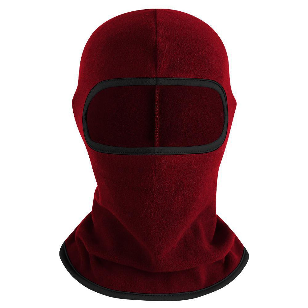 Windproof Fleece Cycling Mask: Multi-Function Pullover Hat and Neck Warmer for Autumn and Winter