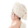 Women's Quick-Dry Bubble Fleece Hair Cap - Thick, Absorbent, and Large Size Shower Towel