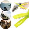 Floating Fishing Grabber Ergonomic Handle Fishing Lip Grip Lightweight Portable Fishing Pliers Lockable Fishing Accessories