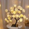 LED Rose Tree Lamp, USB Powered Flower Night Light, Atmosphere Lighting for Holiday Parties Weddings Gift Lover Home Decor
