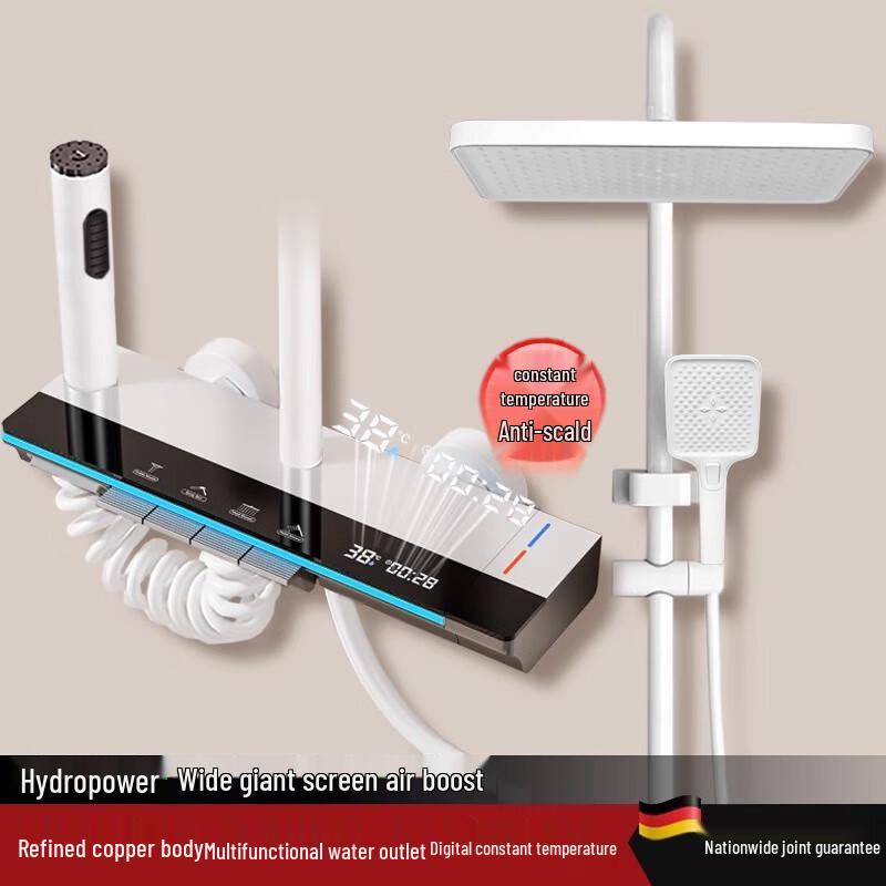 ZISIZ Thermostatic Digital Display Shower System