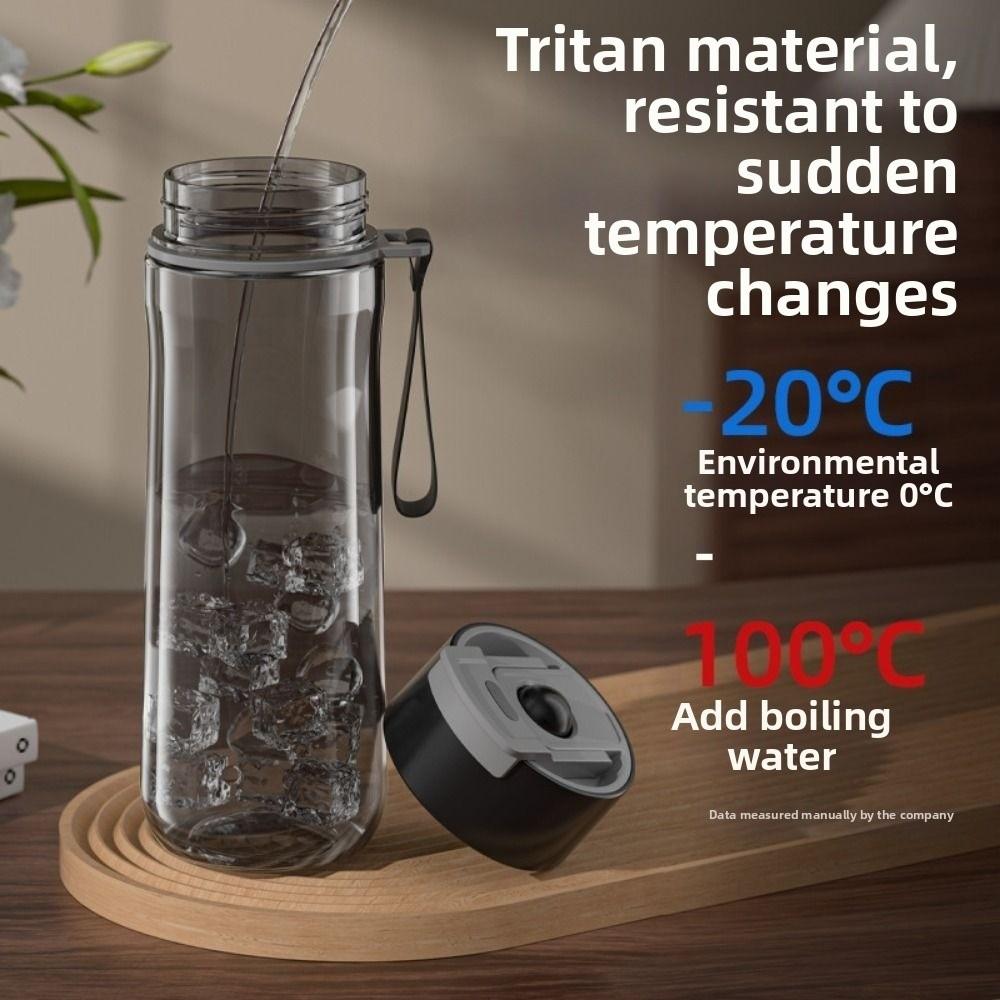 Tritan Material Portable Water Bottle Large Capacity Tea Cup with Filter  Tea Brewing