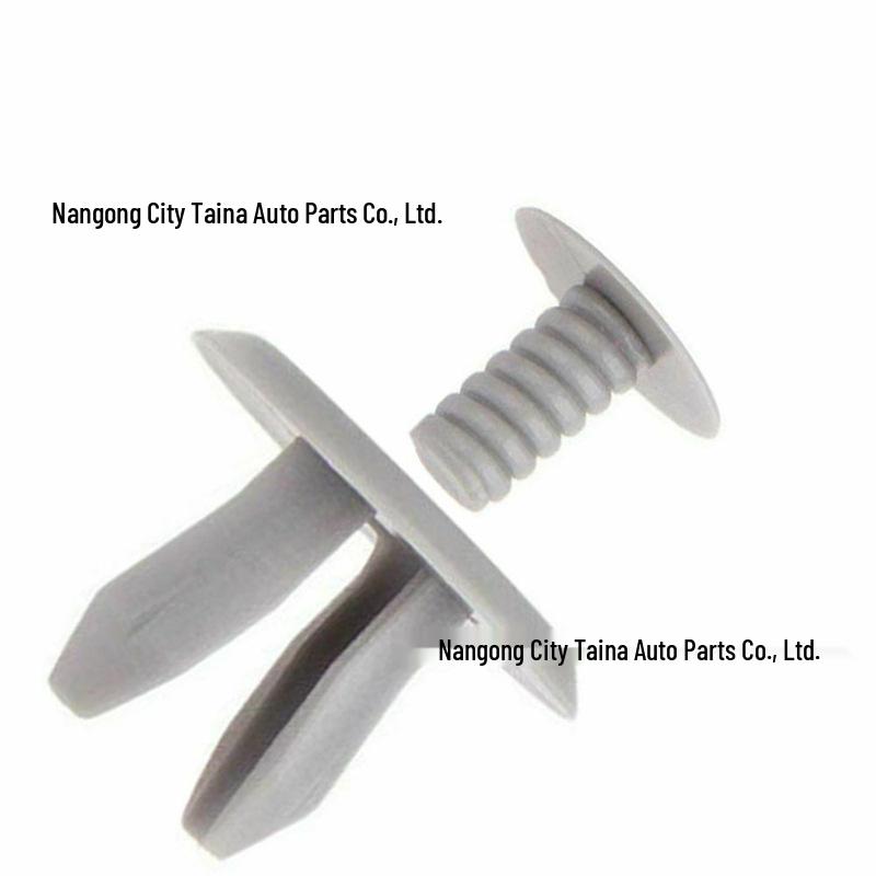 Compatible Gray Plastic Locator Clip for Volkswagen (Part No. 701867299)