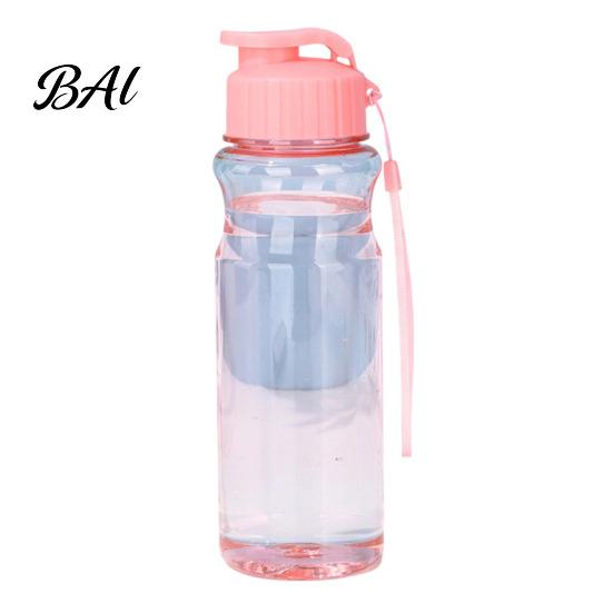 Gym Fitness Workout Water Bottle Sports Bottle, with Flip Lid, 550ml Capacity Leak-Proof Travel Friendly Portable Cup, for Outdoor And Hiking Cycling