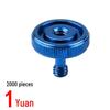 M4 Aluminum Alloy Hand-Tighten Camera Bracket Screw (L-Bracket Compatible)