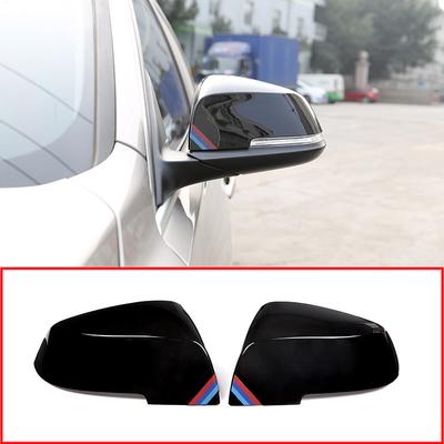 2pcs For BMW F20 F30 F31 F21 F22 F23 F32 F33 F34 F35 X1 E84 Car Rearview Mirror Cover 1 2 3 4 Series Side Wing Mirror Cap
