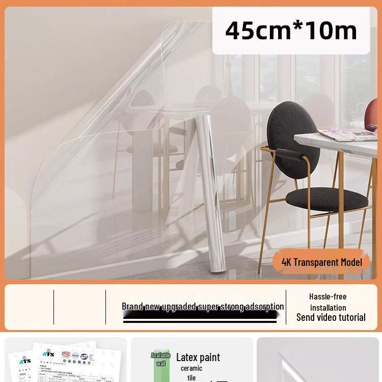 

Знижка для нового користувача: Прозора Захисна Плівка на Стіну - Непошкоджувальні, Брудовідштовхувальні Наліпки для Поверхонь з Латексною Фарбою