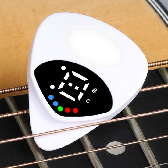 

1/2/3Pcs 2 in 1 Guitar Tuner And Pick Digital Guitar Pick with 1pc