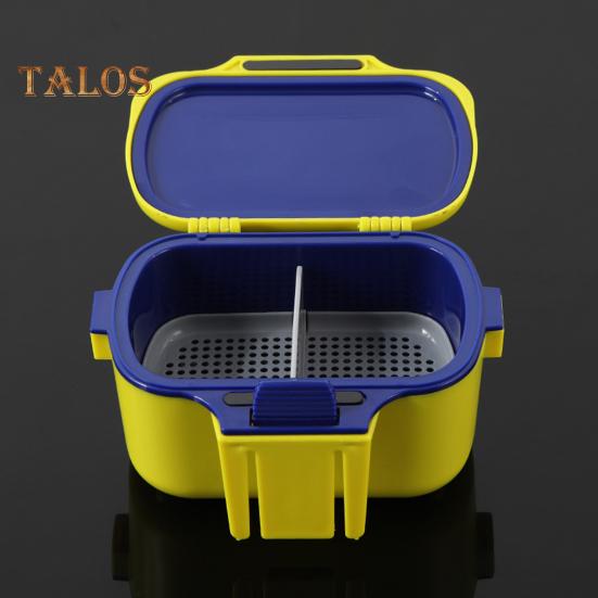 Angelköderbox mit atmungsaktivem Loch, wasserdicht, für lebende Regenwürmer, Rotwürmer, Köderhalter, Aufbewahrungskoffer, Behälter, Angelzubehör