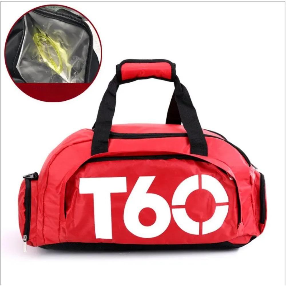 Oxford Dry Wet Gym Bag Large Capacity Fitness Training Bag Waterproof with Shoe Compartment Wear-resistant for Men Women