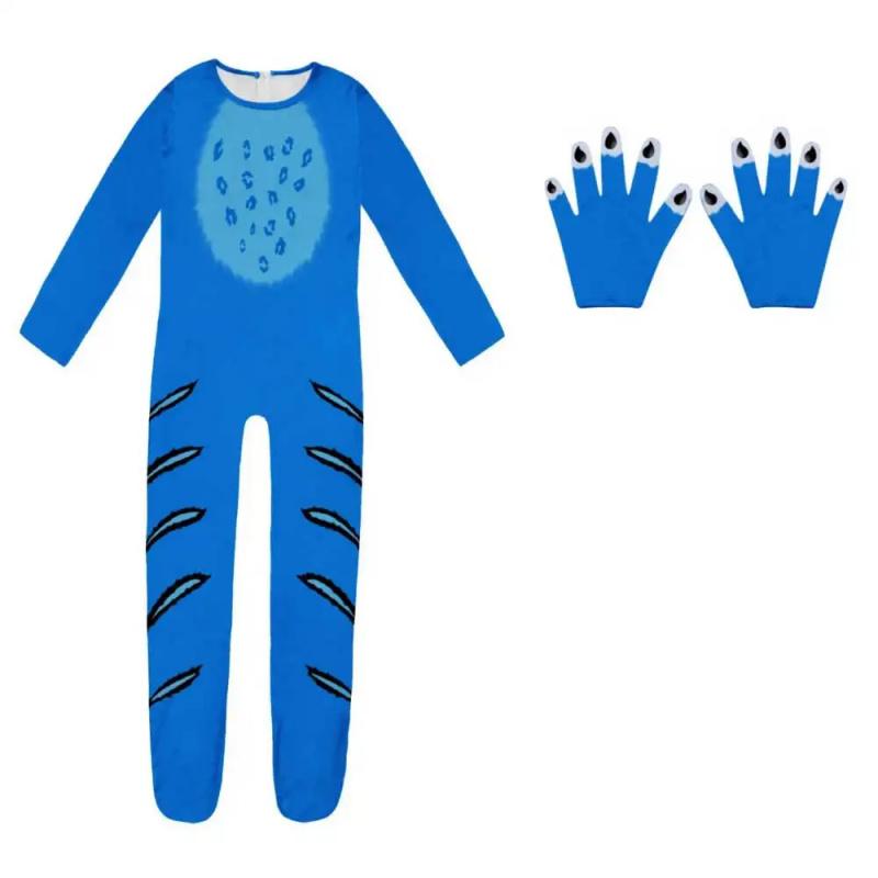 Mono Derpy Tigre para Niños y Niñas Cosplay Unisex Animal Dibujos Animados Disfraz Cosplay Para Halloween PurimDaWangCos