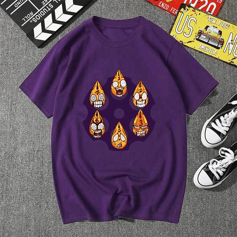 

Футболка Jojo Bizarre Adventure Pistols, унисекс, кавайные топы, футболки с рисунком каратэ, футболка унисекс, унисекс, рубашка в стиле Харадзюку, мужская XL