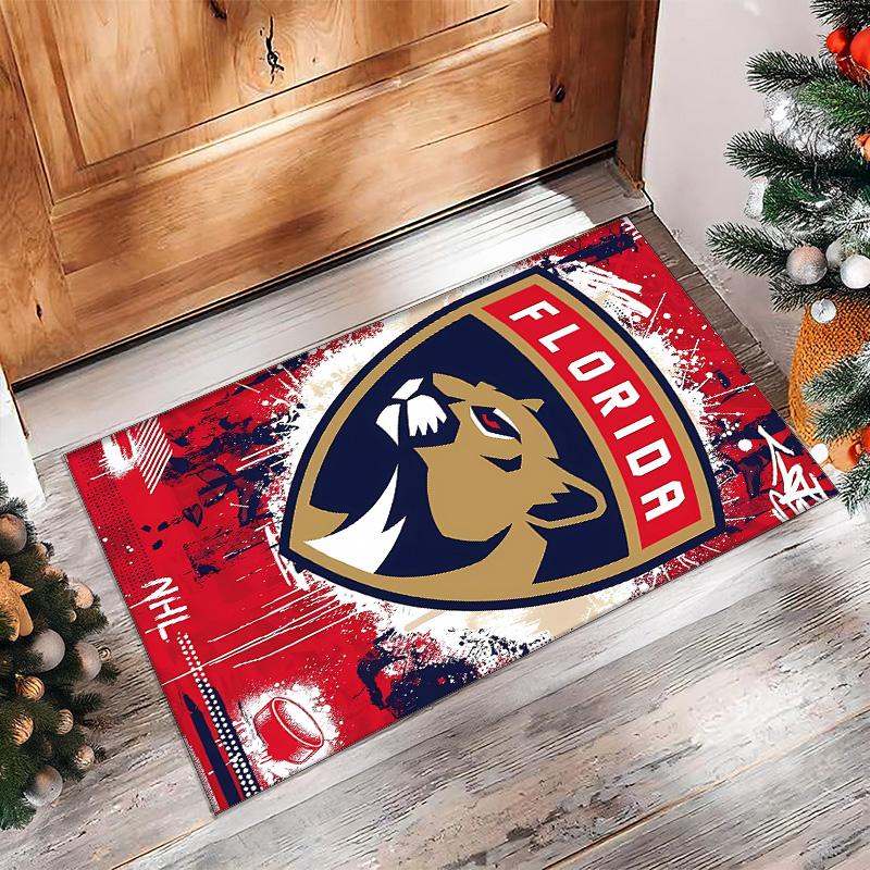 Flamengo Printed Flannel Area Rug Non Slip Soft Polyester Floor Carpet Indoor Decor Mat for Bedroom Living Room Sofa