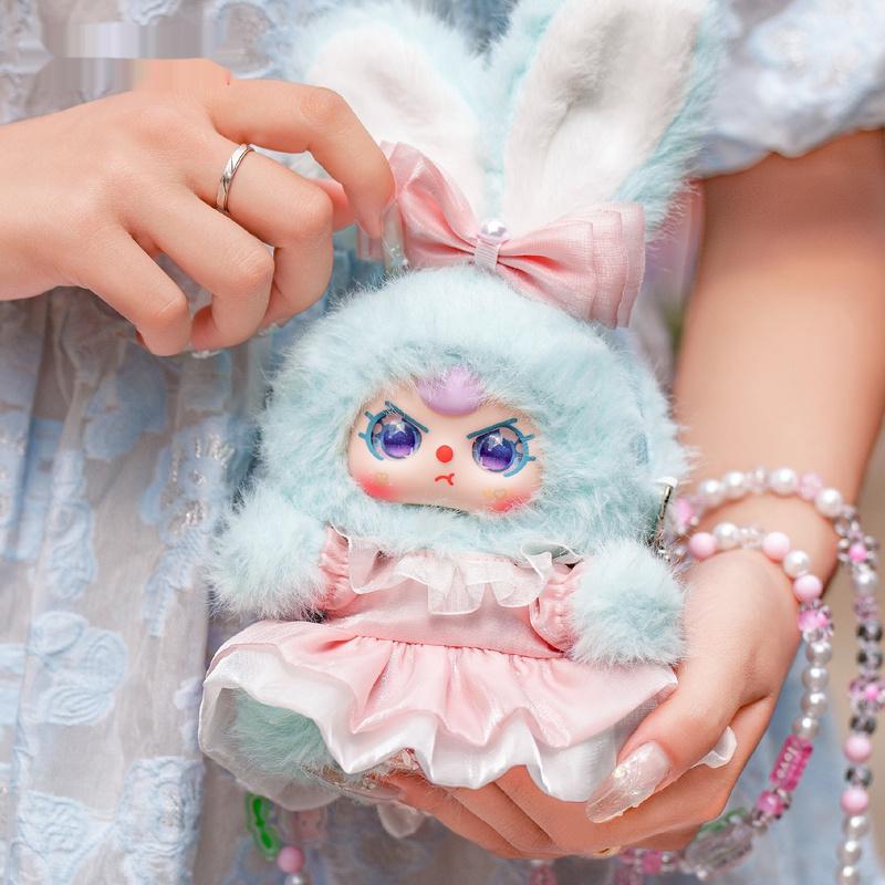 Babythree Macchiato Mini Rabbit Bag Blind Box Cute Cartoon Doll Storage Small Bag Exquisite Decoration Surprise Mystery Box Gift
