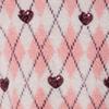 2025 Spring Women's Heart Jacquard Round Neck Knitwear