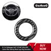 For Volkswagen VW Golf 7 GTI MK7 2013- Steering Wheel Circle Gear Box Wait Car Accessories Interior Carbon Fiber Stickers