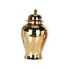 Ceramic Ginger Jar Canister Container Vase with Lid for Room Farmhouse Table 40x22cm