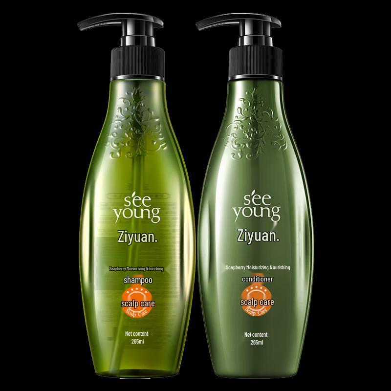 Увлажняющий шампунь и кондиционер Ziyuan Sapindus