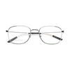 Gucci optical glasses [Available prescriptions] Personalized square frame, square glasses, same Gunmetal F dust bag + glasses case (random color)