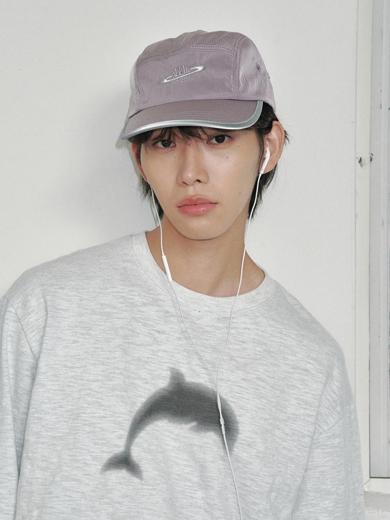 Olinkeompeulliteu Saturn Nylon Camp Cap (Purple)