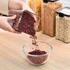Five Airtight Grains Food Storage Container For Kitchen Moistureproof Box For Rice Flour And Dry Goods